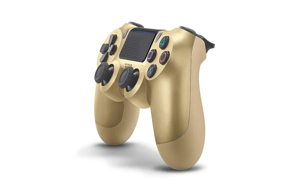 '- Bundle PlayStation Wireless - Like 4 AXTION New Controller BOLT Gold DualShock With Blue Earbuds