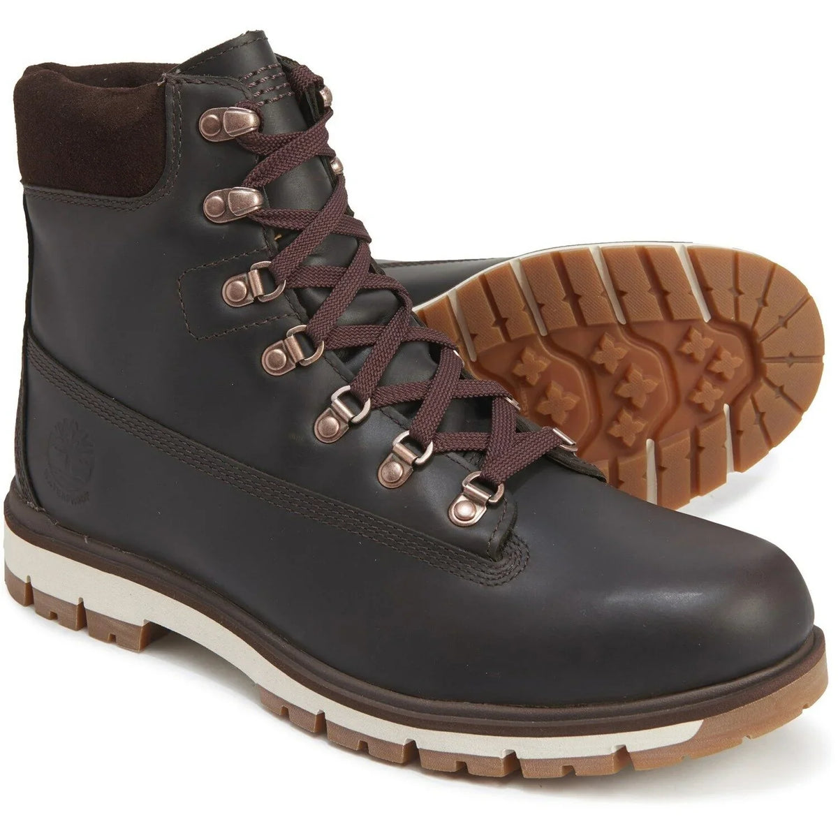 dimension Leather (For D-Rings Boots Radford 8.5 Waterproof, 6” Timberland Men) -