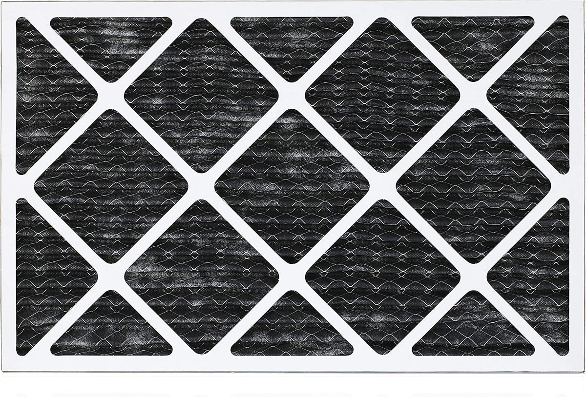 HVAC AC Pleated 8 Eliminator Activated Filters MERV Carbon 12x30x1 Furnace Odor with Air (4-Pack) Filterbuy