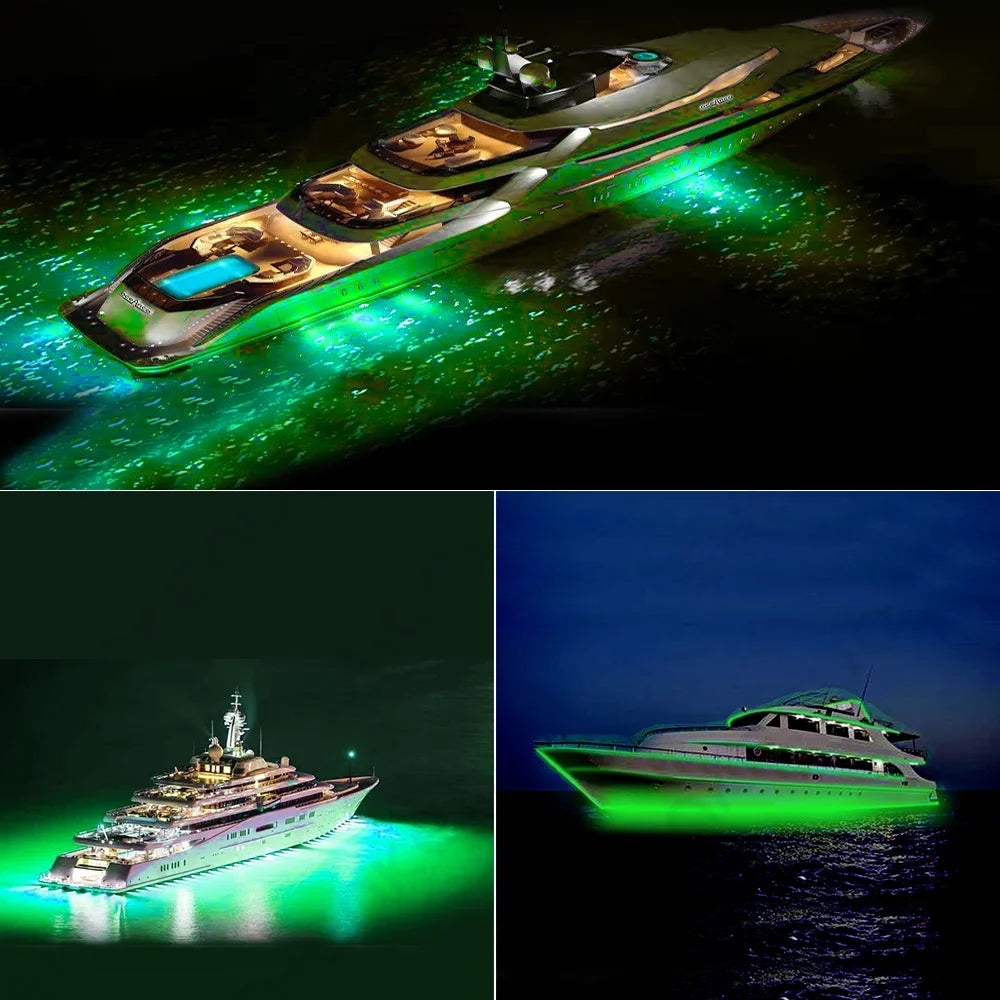 Boat Jon Night Accent Light 12v Pontoon Sailboat Deck Lights Courtesy Boat Flex for Boat Duck Strip Led Fishing Lighting Light, Light Light Kayak Bass Interior for Marine