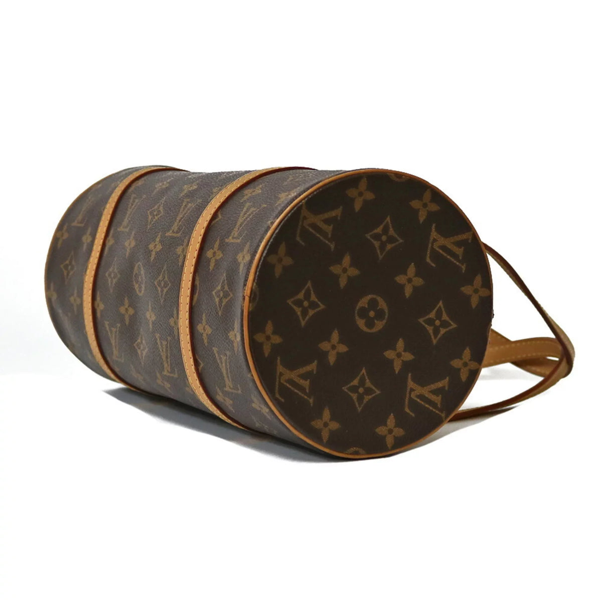 Pre-Owned Bag M51385 Women's (Good) Brown Monogram 30 Canvas Shoulder Papillon
