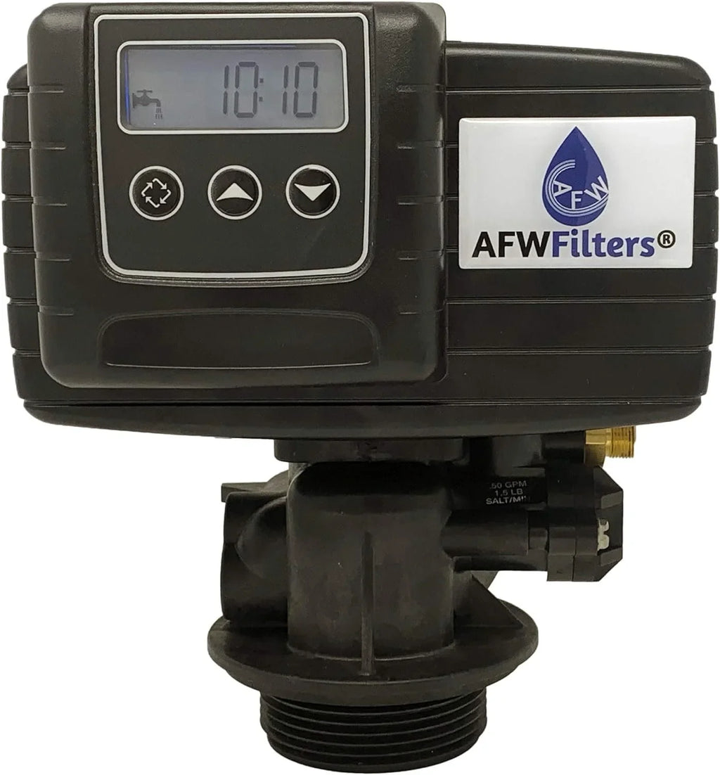 and Fine FNPT cubic Foot Home Resin,1" Pro Mesh AFWFilters Iron 2 Steel Whole Tanks with Blue Connection, Stainless 64k Softener liquid