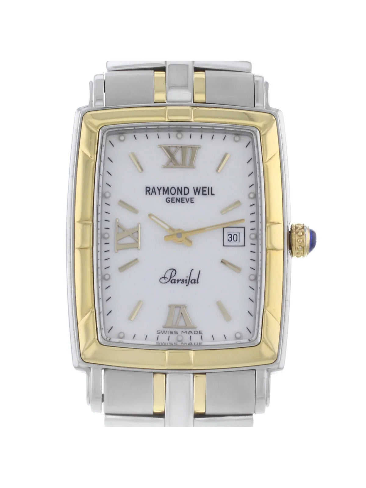 Steel Quartz Gold & Parsifal Watch Men's 9340-STG-00307