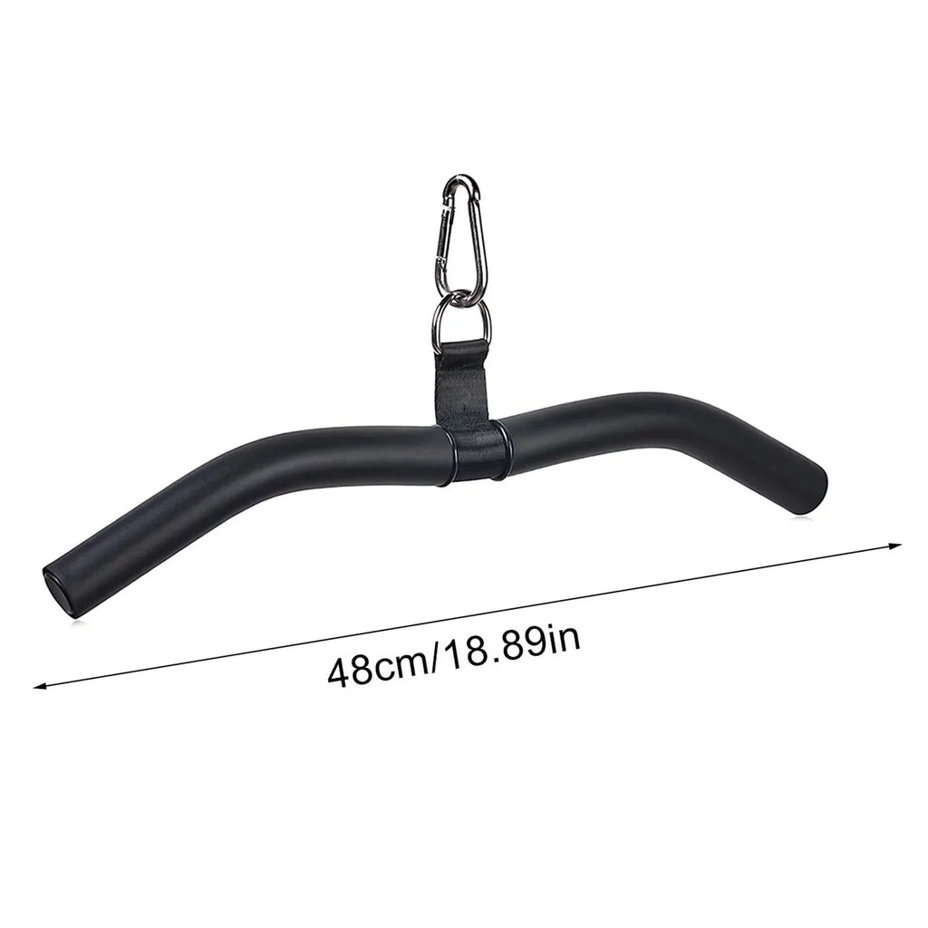Press Pulldown Bar LAT Cable Cable LAT Tricep Pulldown Attachment Gym, Machine Machine Down Accessories, Equipment for Accessories, Attachment Weight
