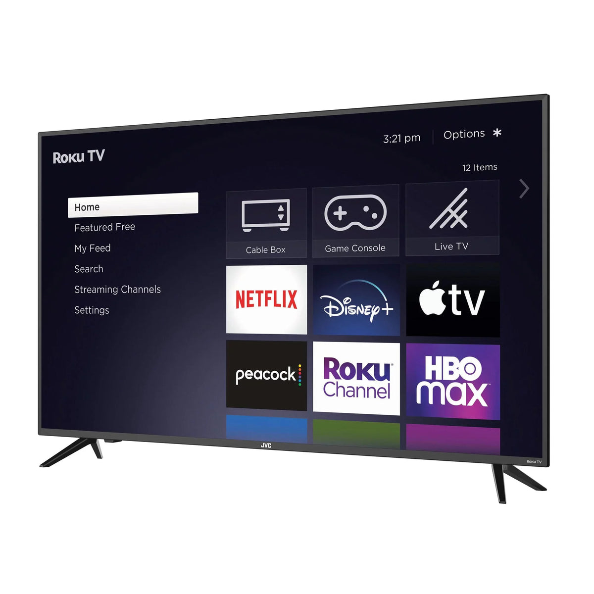 Smart TV (LT-50MAW804) (2160p) Class JVC (Refurbished) Restored QLED 4K 55"
