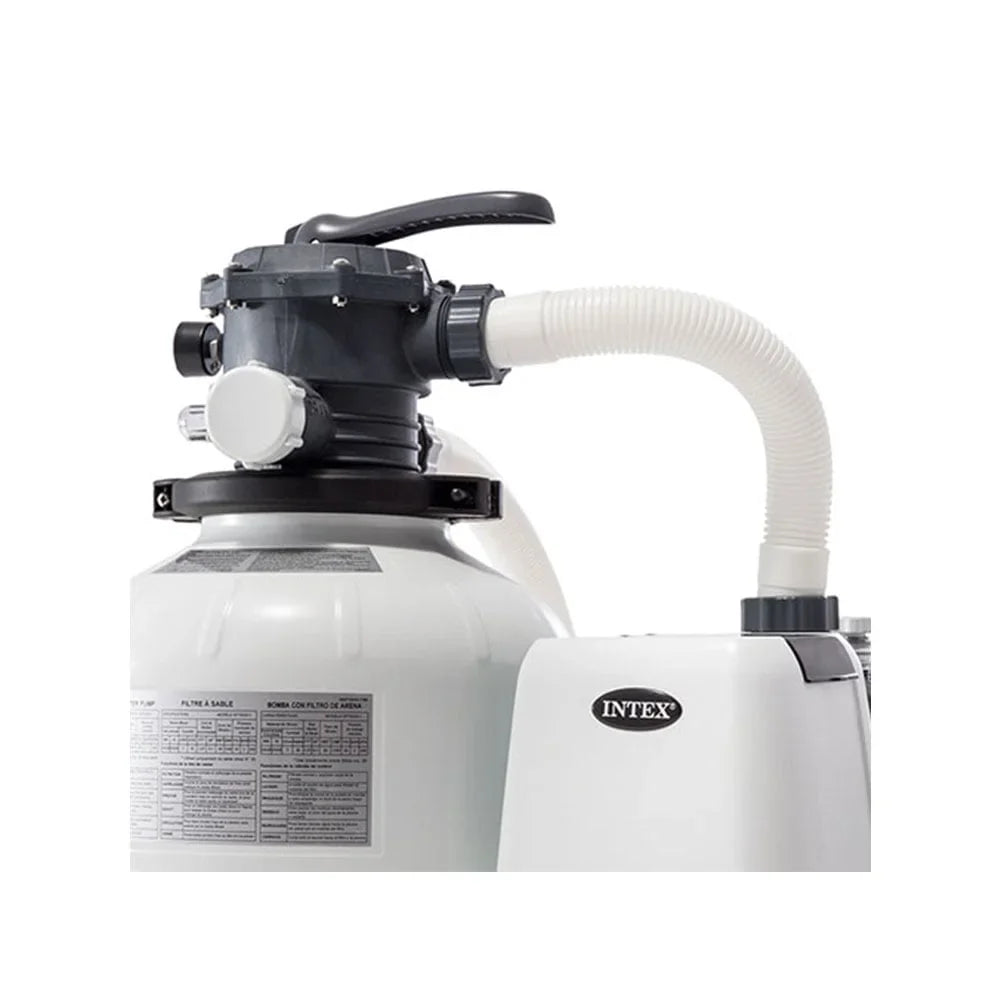 Intex Filter Ground Automatic w/ Pump Sand Skimmer Above Intex Pool Bundled