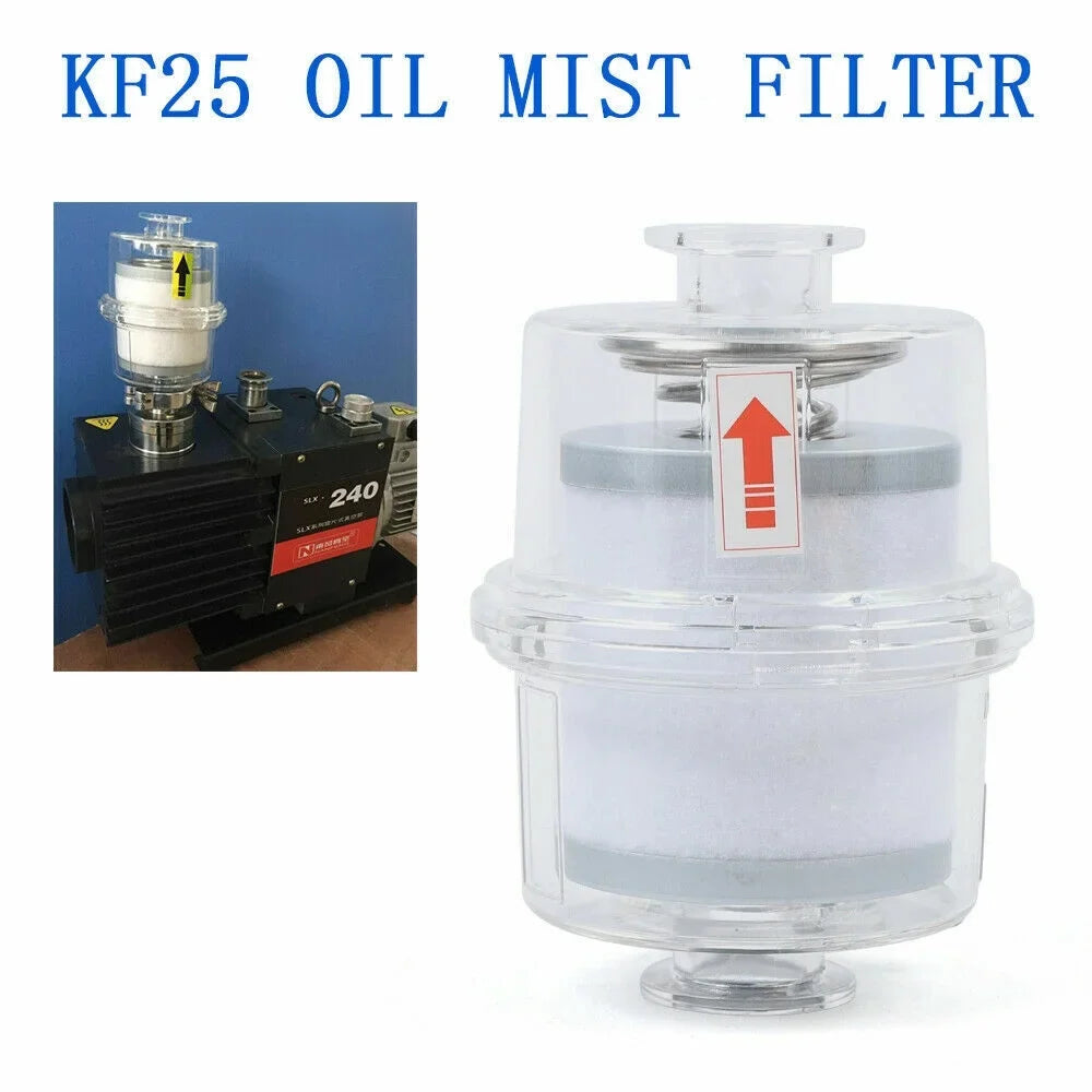 fit Exhaust Interface Filter Vacuum Separator Filter Mist Pump KF25 Oil Fume