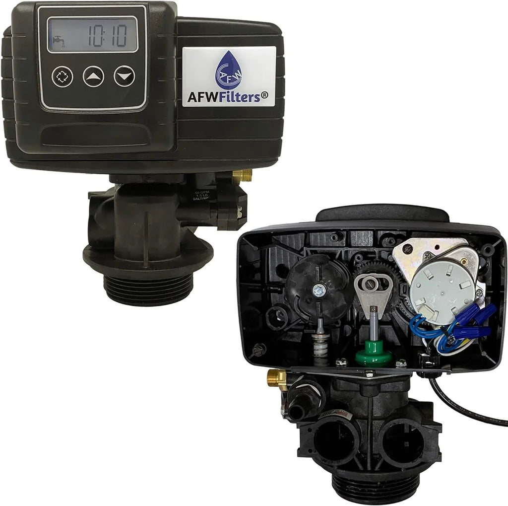 Softener 10% liquid Plastic and Connection, Crosslink Home 2 3/4" Blue Resin, Foot Tanks with Whole 64k MNPT cubic AFWFilters Durable