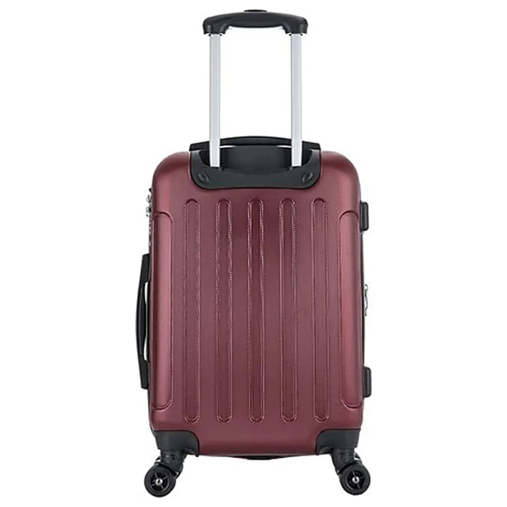 (DKINT00S-WIN) Plastic Spinner 4-Wheel DUKAP INTELY Wine Luggage
