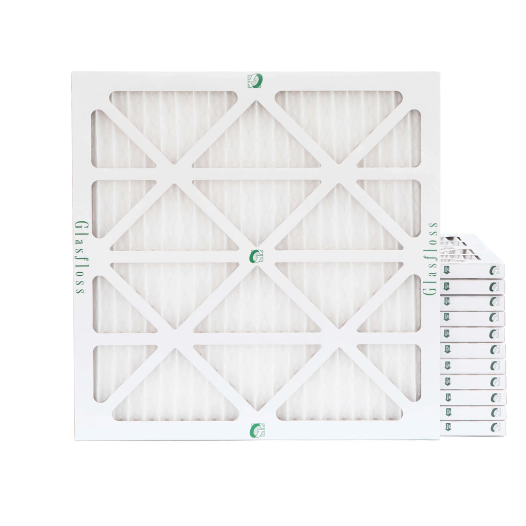 x Pleated by 10 12 Filters 24-1/2 Air 7/8 Actual MERV of 25x25x1 Glasfloss. x Pack 24-1/2 dimension: