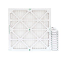 x Pleated by 10 12 Filters 24-1/2 Air 7/8 Actual MERV of 25x25x1 Glasfloss. x Pack 24-1/2 dimension: