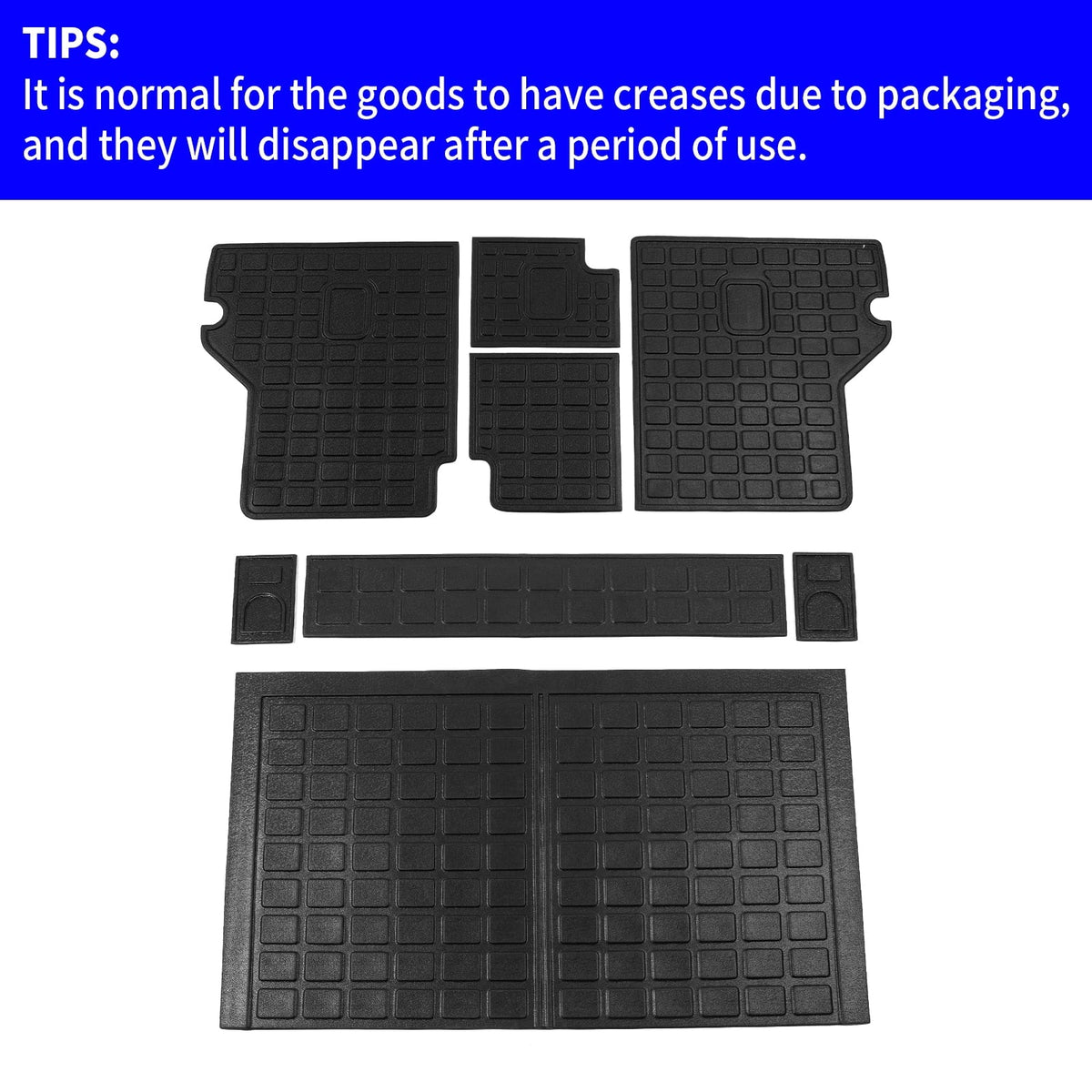 Trunk Fit 4Runner Mat Runner 5 Seats 4 Tray) Sliding 2010-2023 (Fit with Accessories