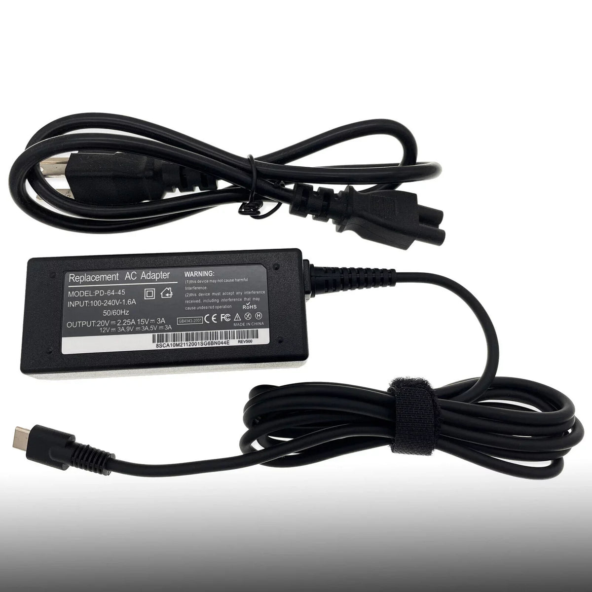 Dell Type-C for Adapter USB Charger Power 7390 2-in-1 7210 Latitude AC 7285 7200