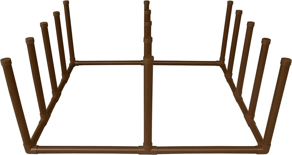 and Storage Brown L 12 Raft (61" Floats, W x for - Noodles, Surfboards, design Float x Poolside (Brown) Rack 44" QIXIAN Bar 26.5" Organizer 664413 Paddles, H), Towels,