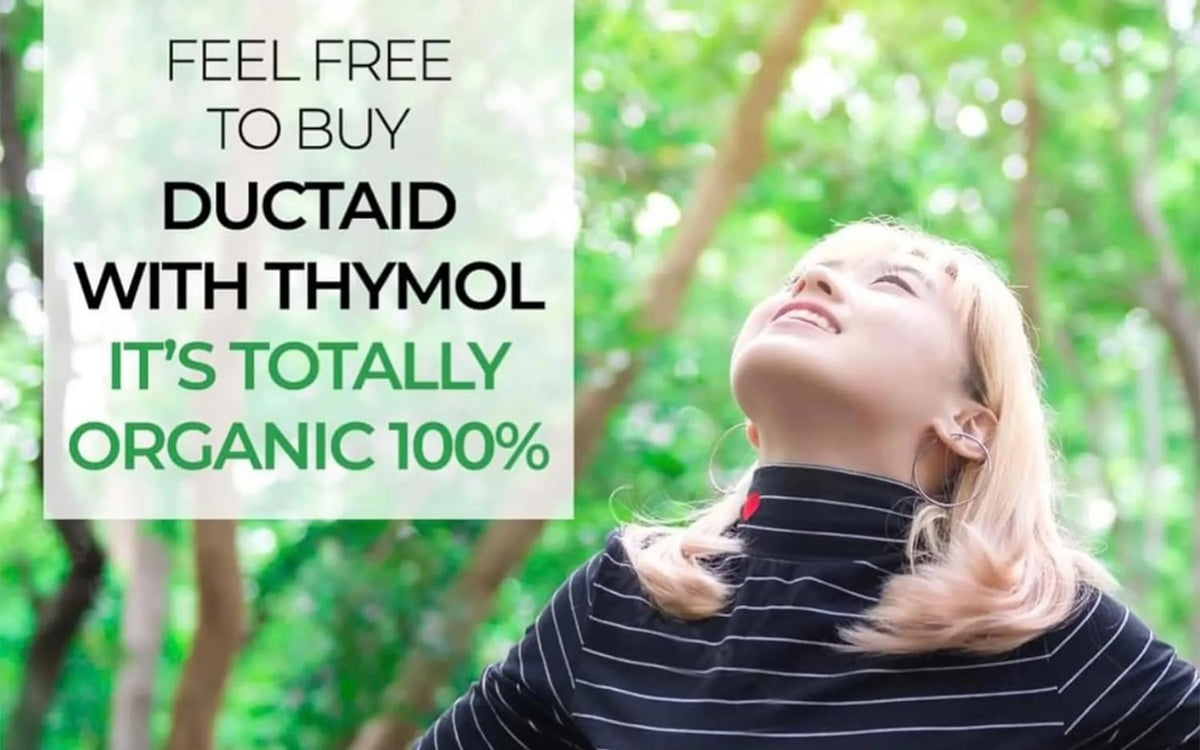 Treatment with Deodorizer Natural, System - Fogger HVAC Duct Aid All Multiple Mold of Concentrate and Thymol Air with Uses. - 4 Duct Plant-Based Pack