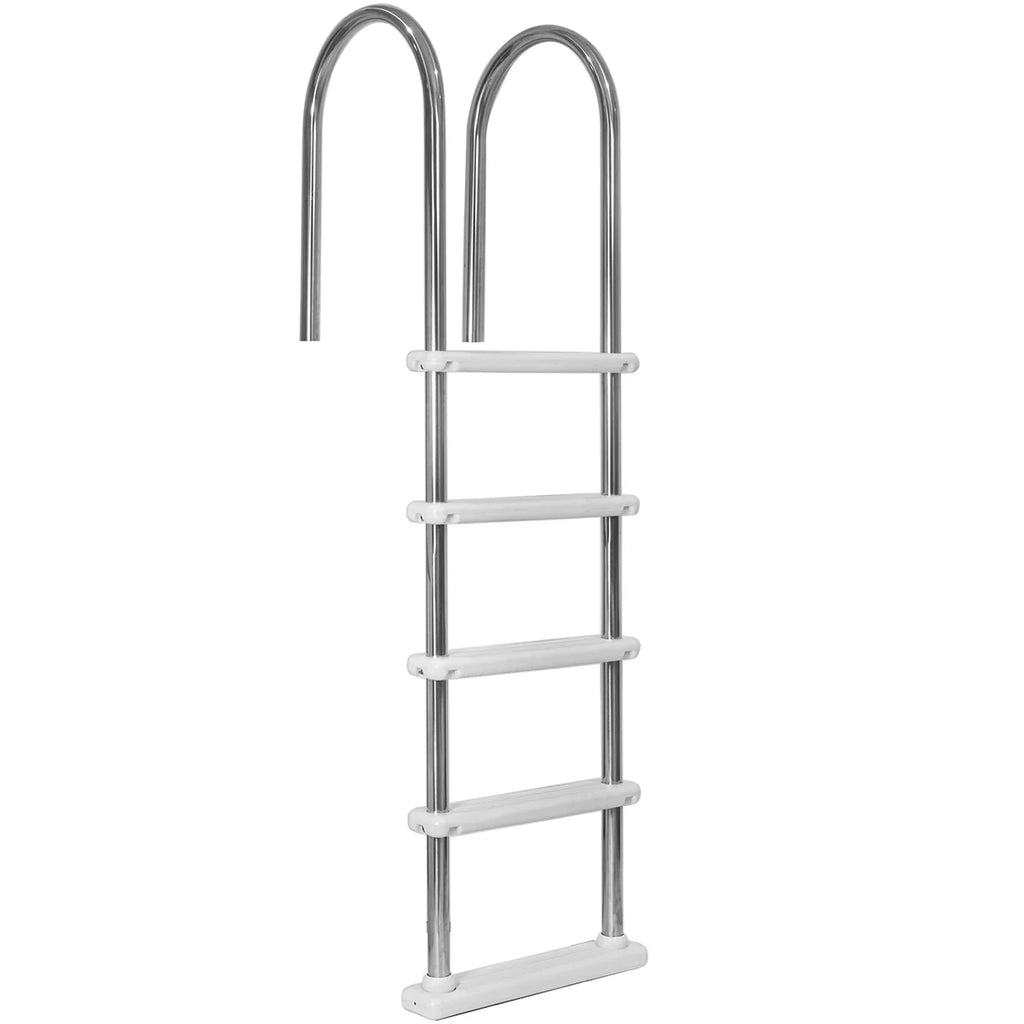 Steps, In-Ground Pool XtremepouwerUS Pool Steel Step Swimming Ladder Stainless 5-Step