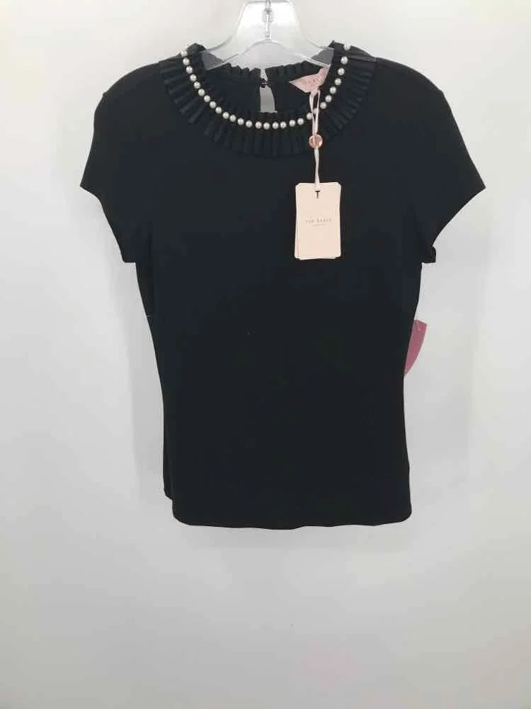 Blouse Pre-Owned Black 6 dimension Baker Ted