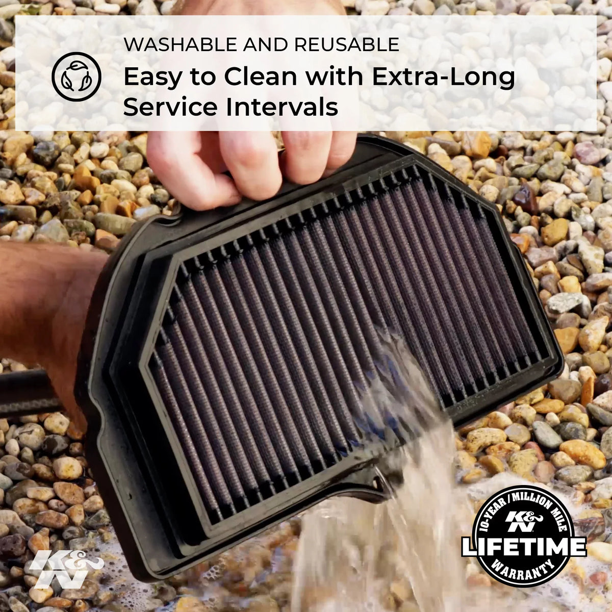 Performance Filter SU-1009 Air K&N High Suzuki Replacement