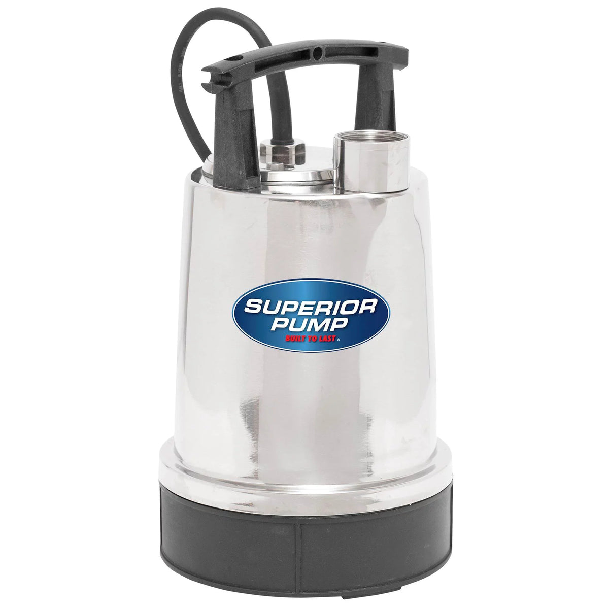 Top-Discharge HP Inch Superior Pump 91592 1/2 Pump Stainless 1.25 Utility Steel