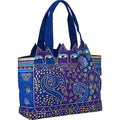 Tote Large Indigo Shoulder Cats Burch Laurel Cats) Cutout (Indigo