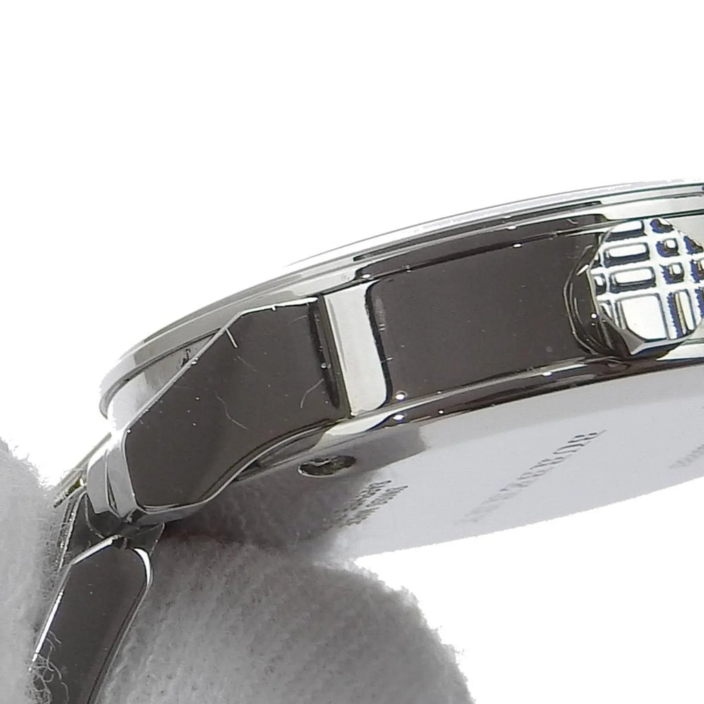 Quartz Silver (Good) Watch Stainless Steel Dial Analog Burberry BU9229 Ladies Display Pre-Owned