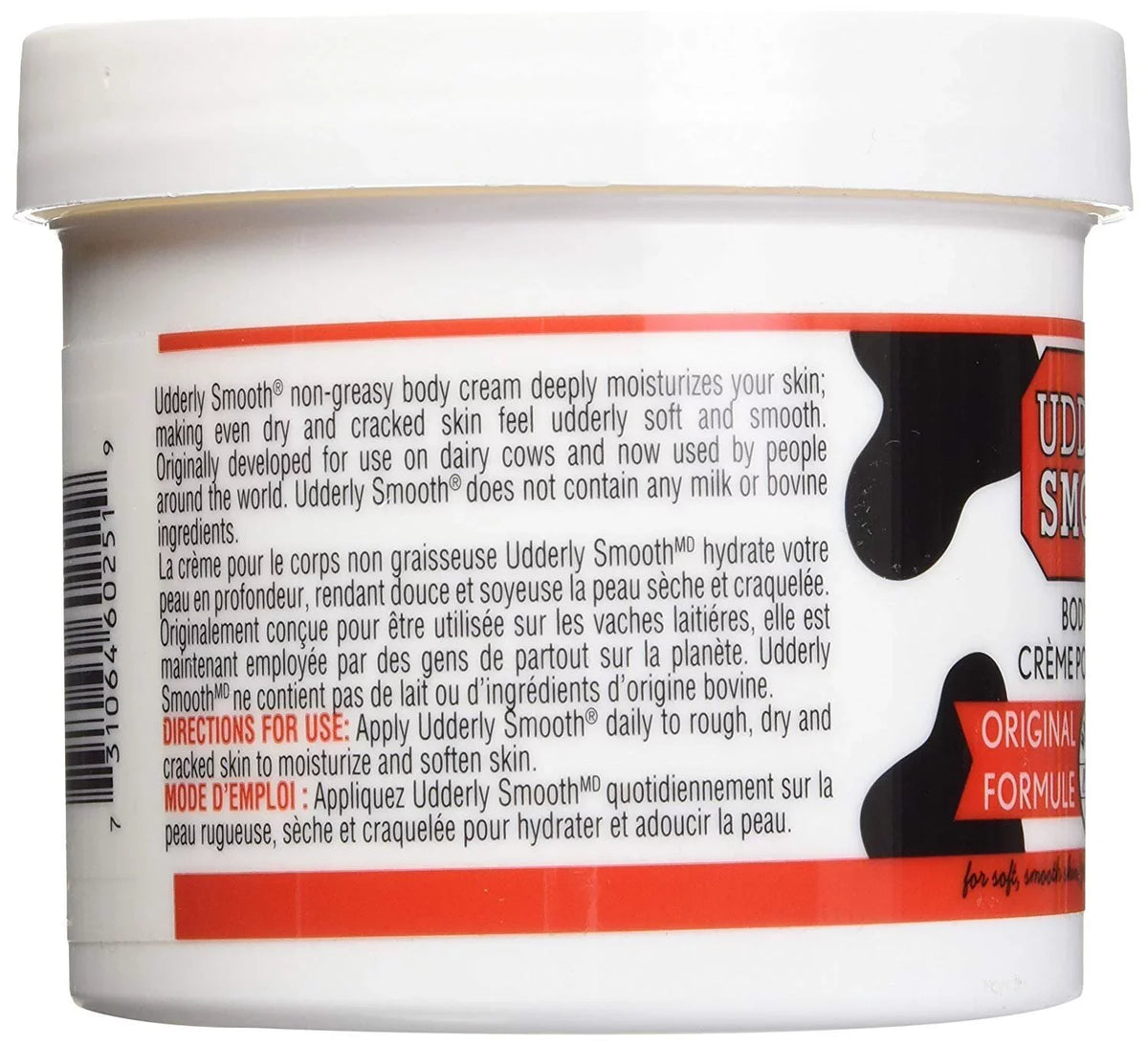 Cream 6 Body Formula Moisturizer Ounce, for Dry of Skin, Pack Smooth Skin Original 10 Rough Udderly