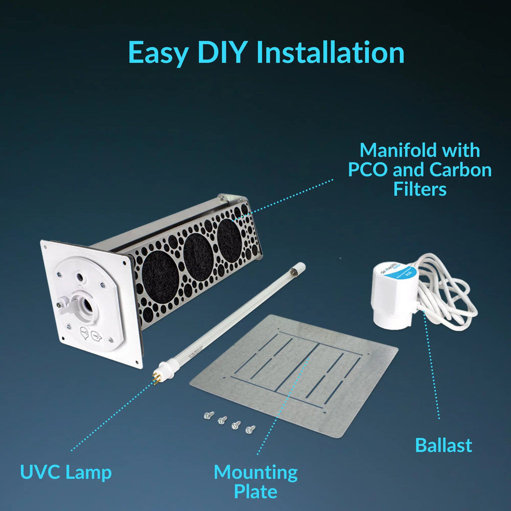 Haven Health as HVAC in & UVC Min. Lamp, Air Filters Installs Features a Little Purifier Powerful Air Plus Carbon PCO, 15 as