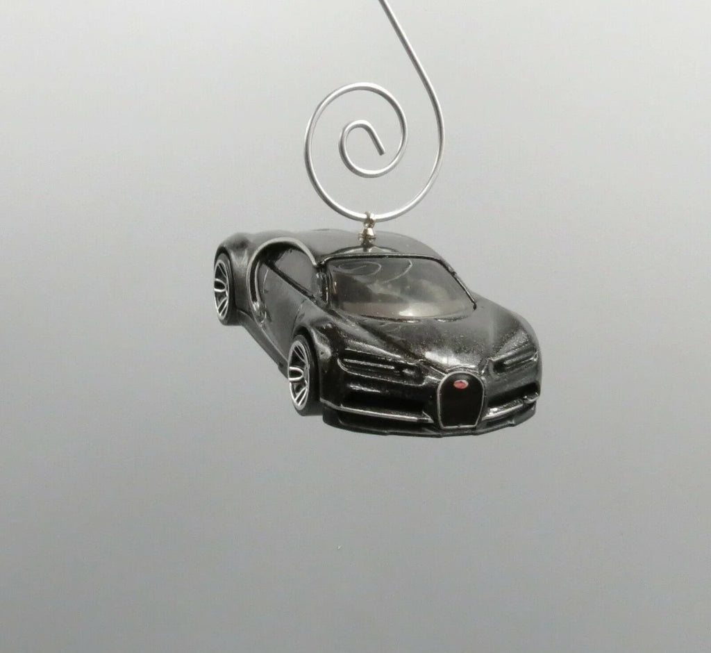 Chiron Custom Car Christmas 2016 Bugatti '16 Grey Adorno Ornament Gray