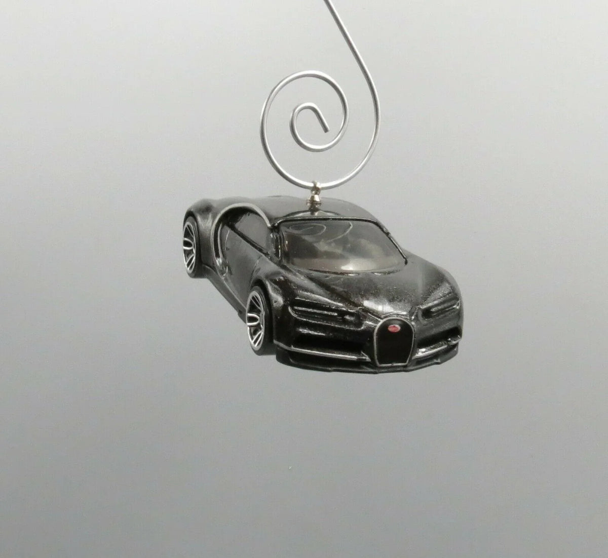 Chiron Custom Car Christmas 2016 Bugatti '16 Grey Adorno Ornament Gray