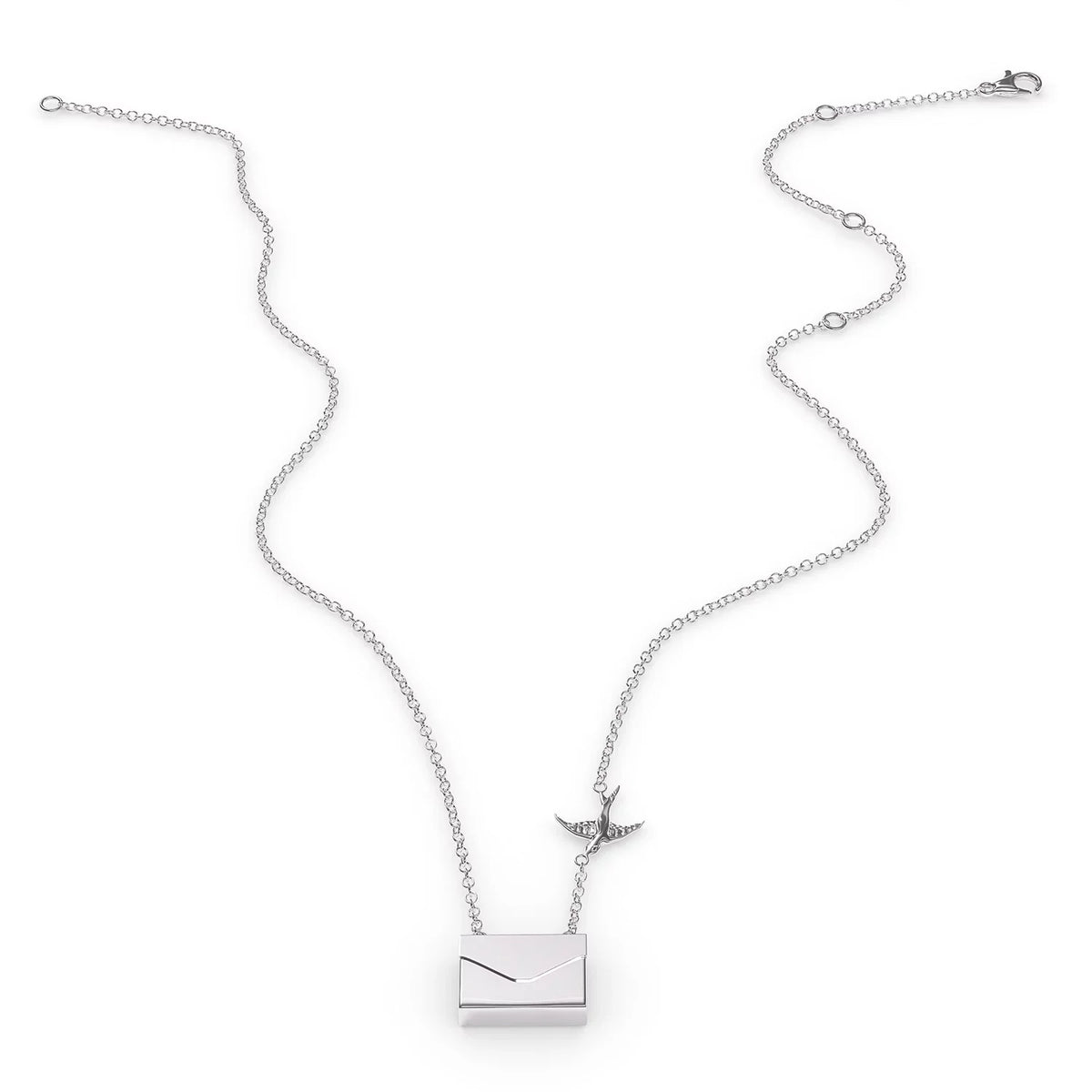 silver Coffee in a Neonblond Necklace Irish Love Locket Cocktail I Envelope