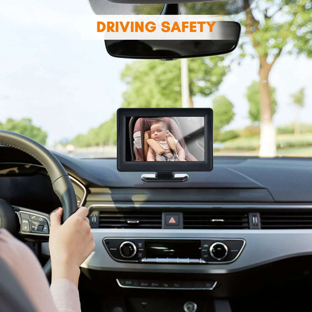 Camera Easy Mirror 150° Vision Baby Camera View Mirror Mirror Baby Baby Monitor Monitor Seat Baby Wide Car Baby Pristin Seat View Car Car Car Car Invigilator,Inch 1080P car Baby Monitor Rear Seat