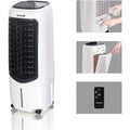 Control Cooler) - with White Indoor Evaporative Remote Air Cooler (Swamp