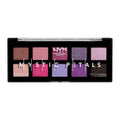 Professional Midnight Makeup NYX Eyeshadow Petals Mystic Palette, Orchid