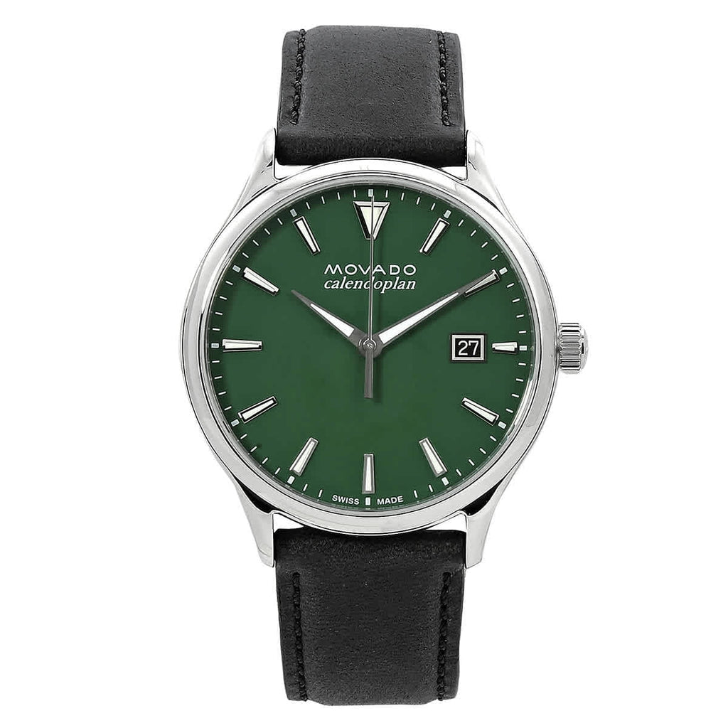 3650156 Quartz Watch Movado Green Heritage Men's Dial