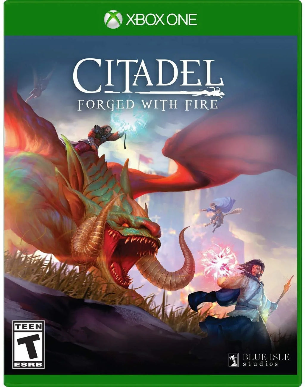Blue Xbox With Studios, One, Forged Fire, 884095196066 Isle Citadel: