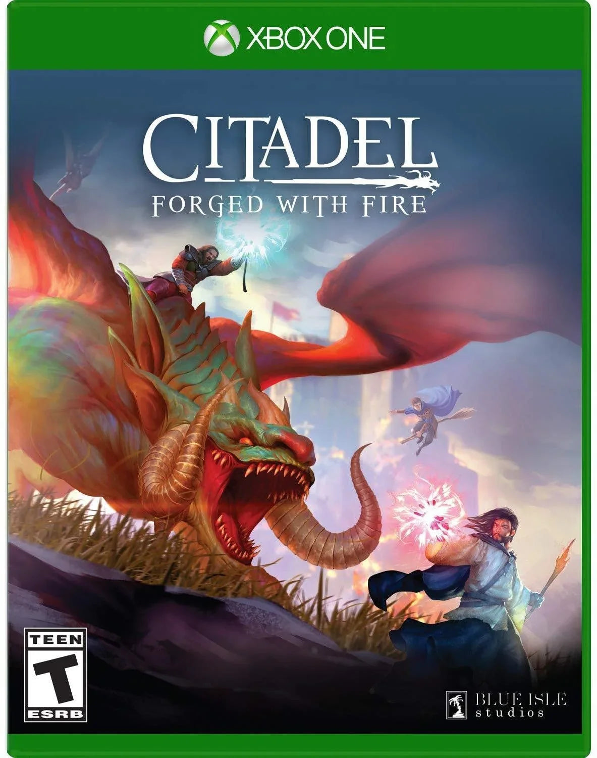 Blue Xbox With Studios, One, Forged Fire, 884095196066 Isle Citadel: