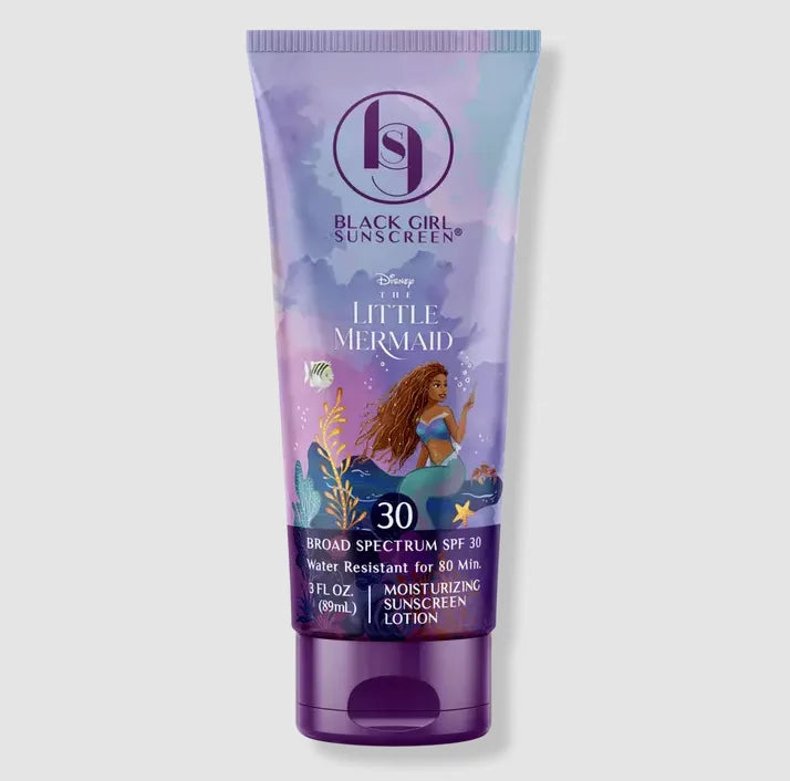 Black SPF30 Girl Mermaid Spectrum Sunscreen Broad 3 OZ FL Little