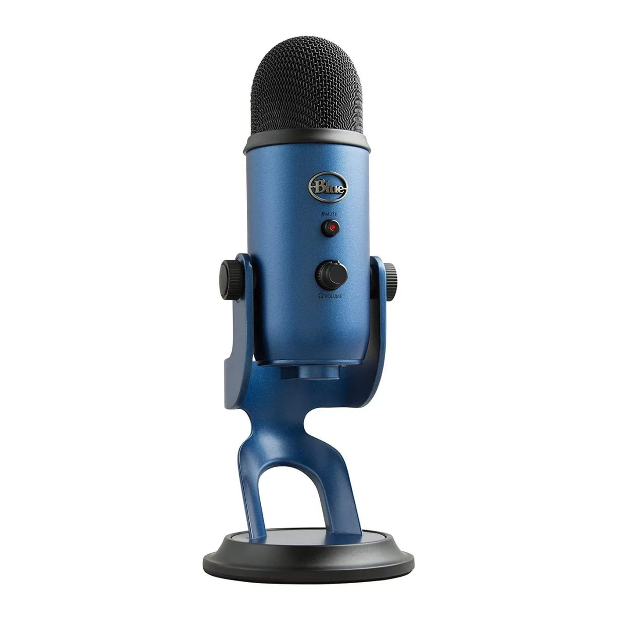 Microphone Microphones Stand, Mount and Shock with Blue) Arm Boom Yeti (Midnight Blue Filter Pop