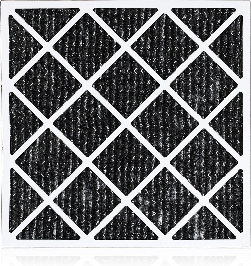 Eliminator Furnace 8 24x25x1 Odor Filterbuy HVAC Pleated with (5-Pack) Activated Air AC Carbon MERV Filters