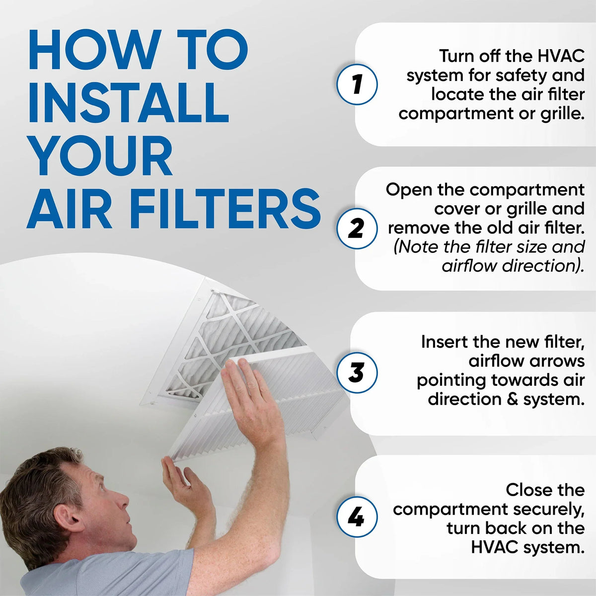 x Glasfloss. Filters 17-1/2 Pleated by 18x20x1 Actual 19-1/2 x Air 13 MERV 7/8 12 dimension: of Pack