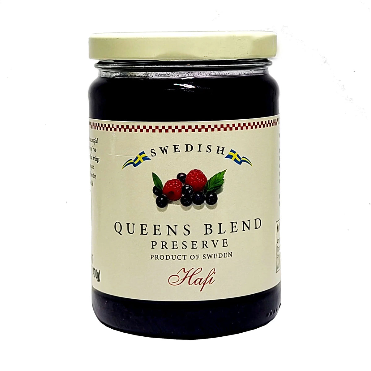 Pack & Swedish Oz. Spoon Preserves Stirring Each Currant Set) Combo Hafi of 14.1 ml) Stainless Queens with Steel Swedish Black (3-Pc Blend (400 Bonus