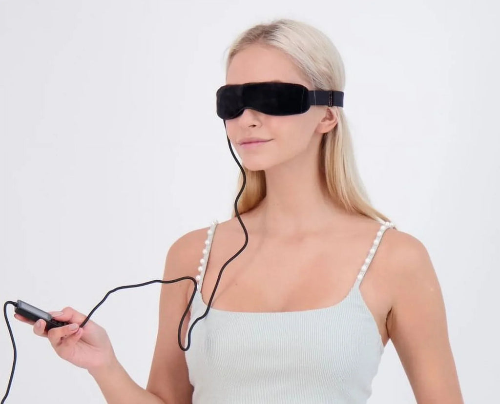 Research Patented by DRY Moist MASK Heat Electric Heated Wizard EYE