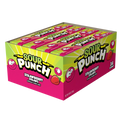 (24ct Caddy) Punch 2oz Sour Strawberry, Tray Straws,