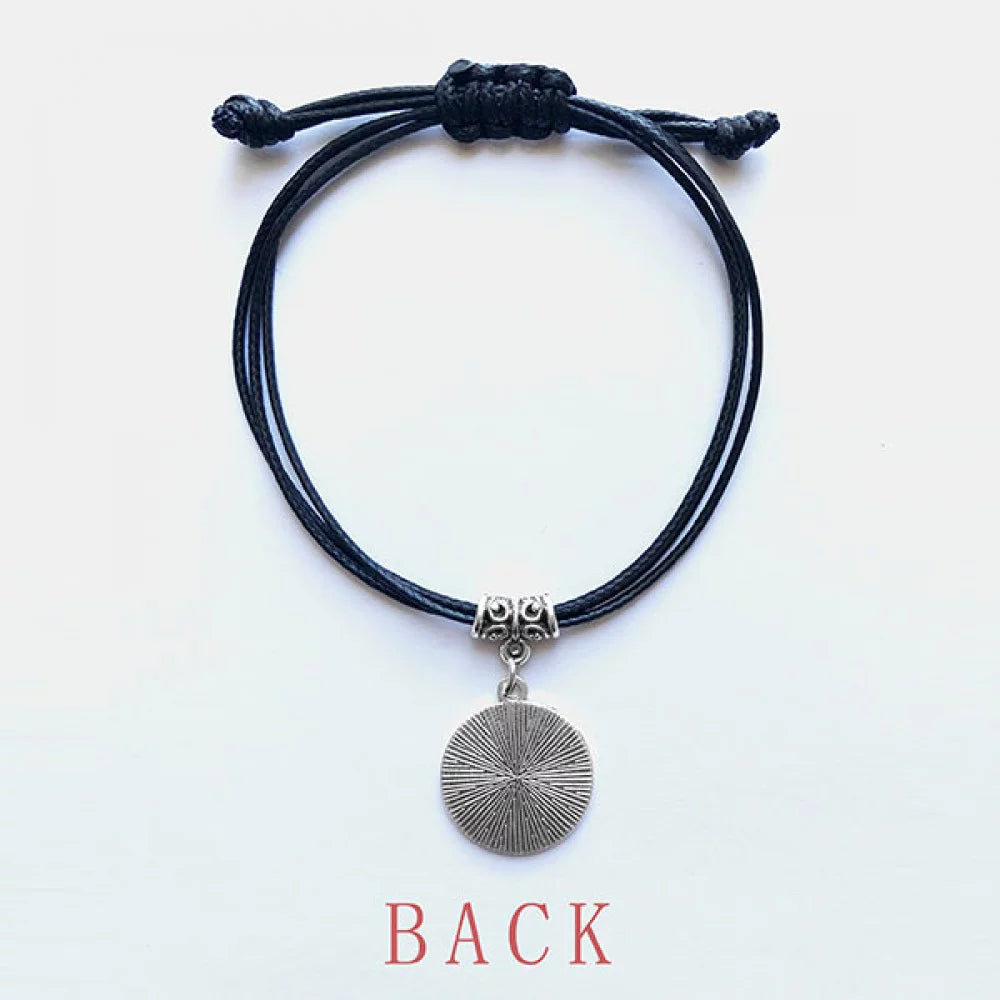 Rope Quote Black Poetry Live Seize Wristband Famous Leather It It Jewelry Bracelet