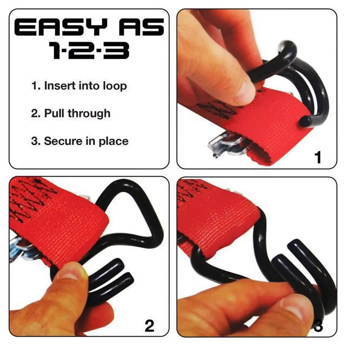 x for & Plus E-Strap Bonus 16 Trailers Snap-Loc Ratchet in. Pack with Trucks 2 System