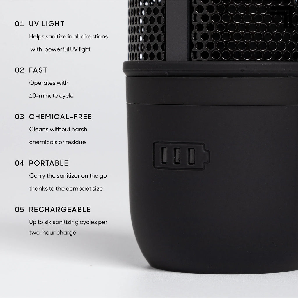 Keyboard No Ultraviolet Compact Bacteria, and SHARPER Surface of Clean IMAGE Kid’s Removes Germs Toys, Light, and 99.9% Damage Travel Residue Sanitizing Phones Disinfect and Portable Lamp, or UV