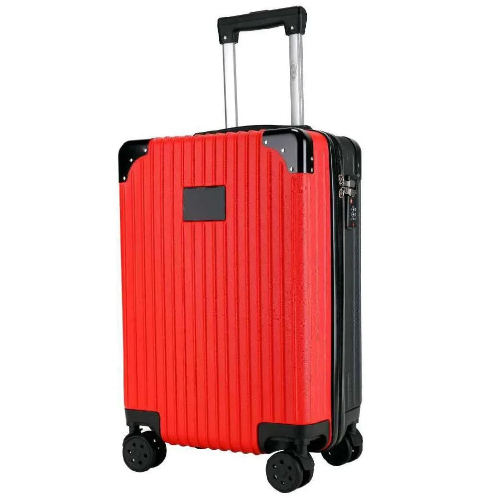 Red Carry-On MOJO 21'' Cardinal Stanford Luggage Hardcase Premium