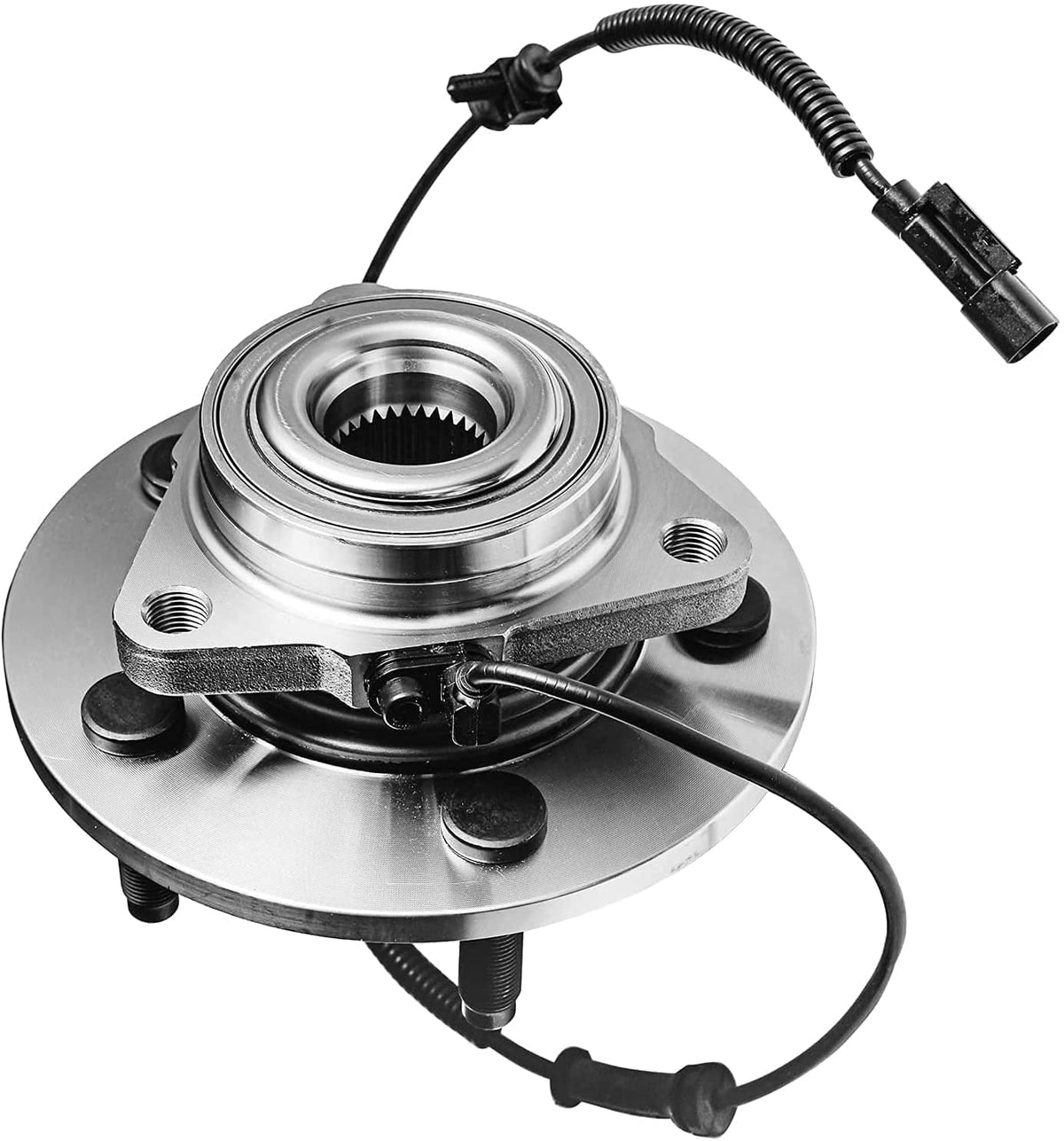 Axle [Excludes 5LUG Ram Replacement Rods 2007 & Tie Wheel 2008 Outer for 2006 Assembly Mega Front Dodge Detroit Hubs 1500 and - Cab] Bearing