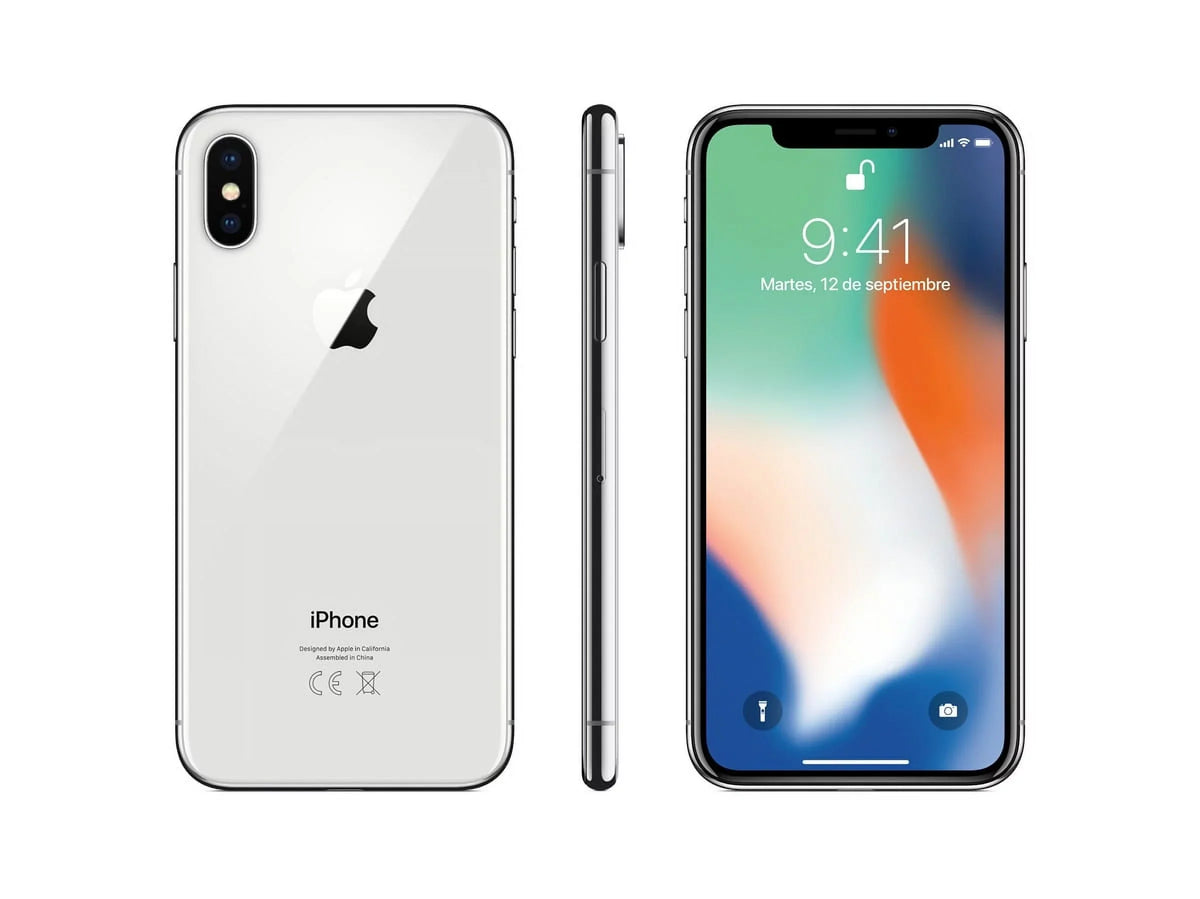 Silver Verizon + Unlocked AT&T Fully iPhone + (Refurbished) Restored 256GB ( T-Mobile) Smartphone X