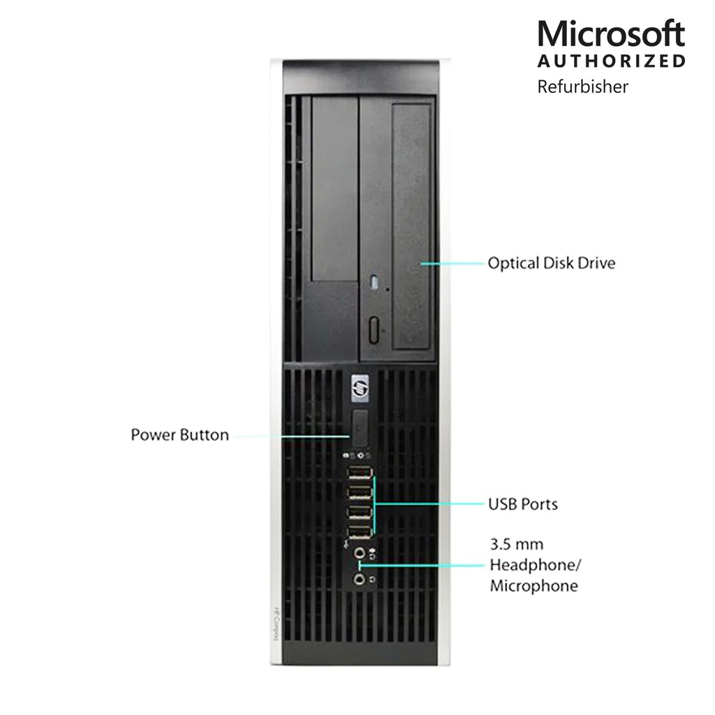 10 1 8100 SFF PC Core i5 8GB 3.2Ghz Hp 960GB Warranty RAM - SSD Elite Desktop Year WiFi Computer Windows